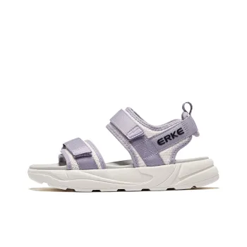 Erke Chasing Waves Beach Sandals Women's Microcrystal White Mineral Purple