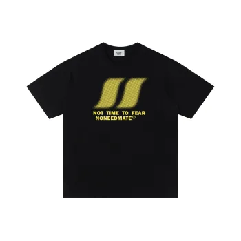Nomt T Shirt Unisex Yellow Black