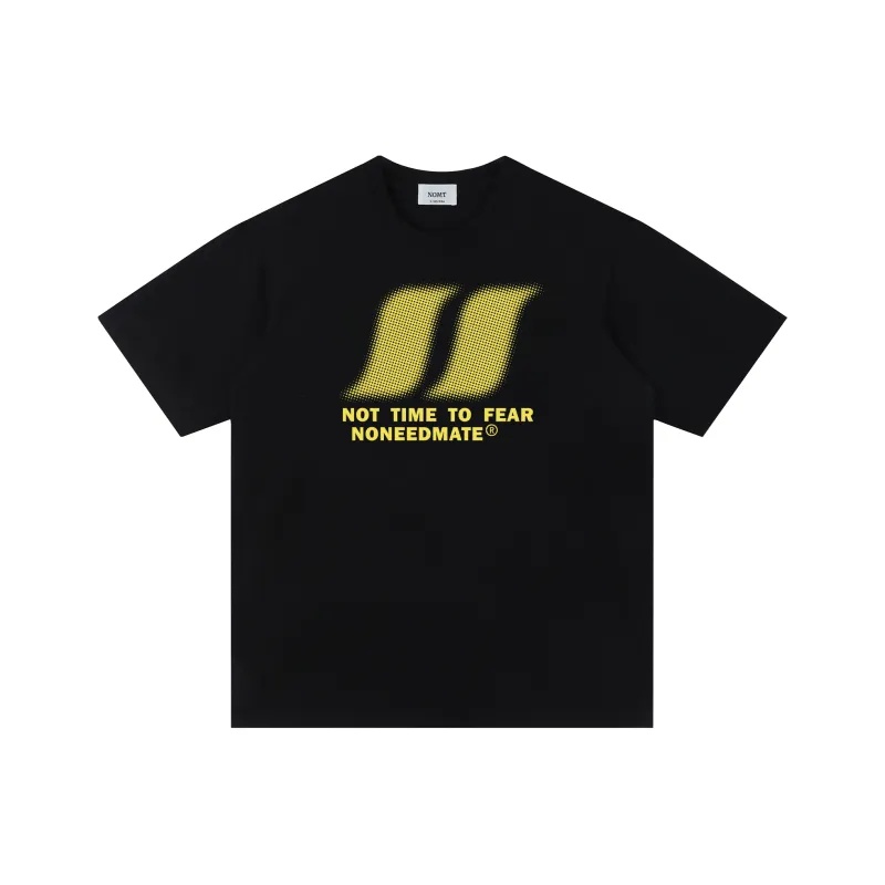Nomt T Shirt Unisex Yellow Black-0