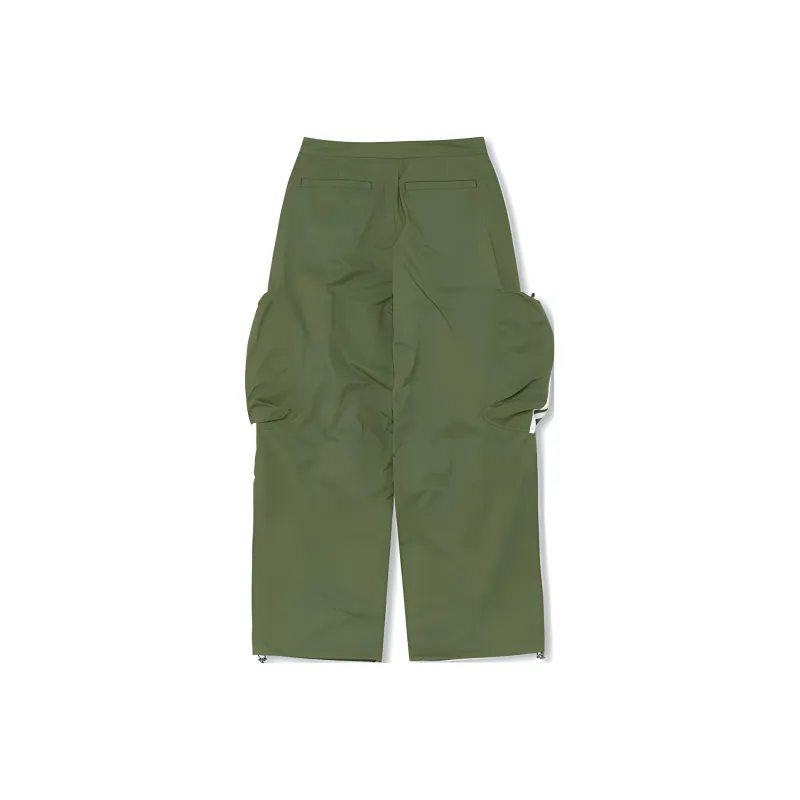 Nerdy Cargo Pants Unisex Green-1