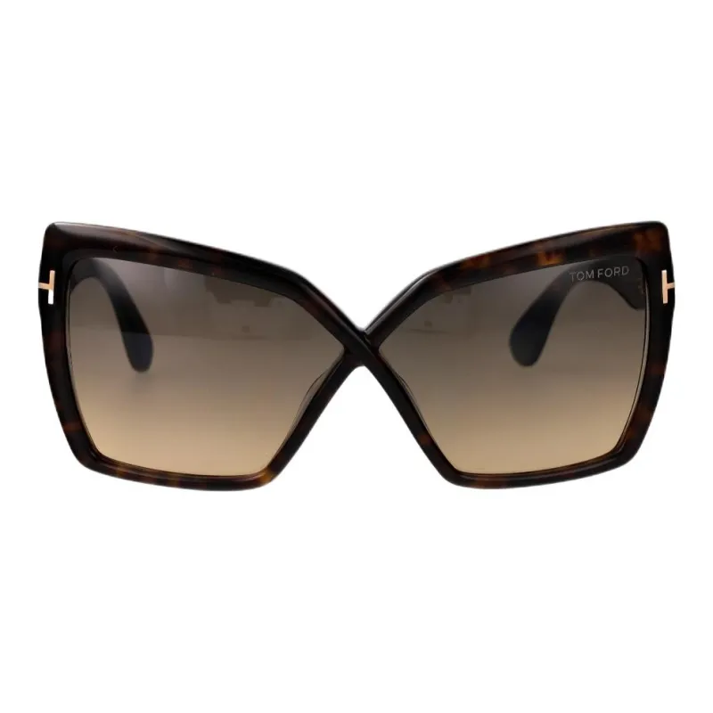 TOM FORD Fiore Butterfly Frame Sunglasses-1