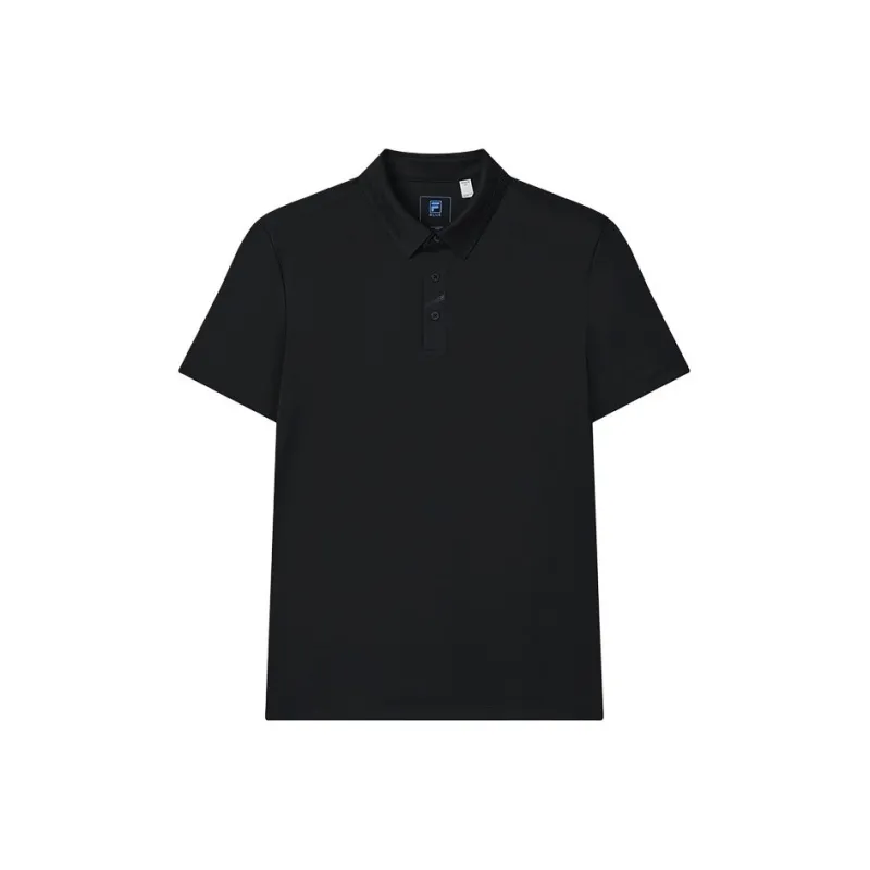 FILA Polo Shirt Men's Jet Black BK-0