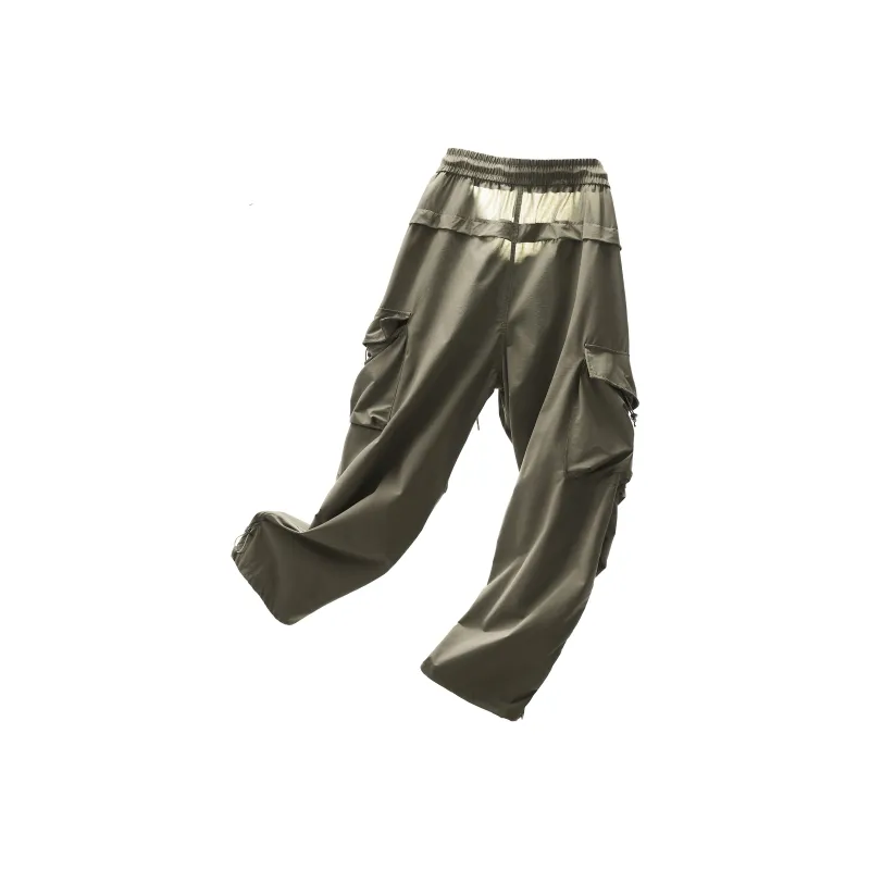 GNOMESHGH Casual Pants Unisex Cloud Gray-7