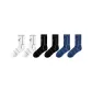 6-Pack (White 2+Black 2+Blue 2)