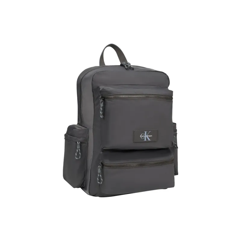 CALVIN KLEIN Fabric Backpack Regular Men's Granite Gray-1
