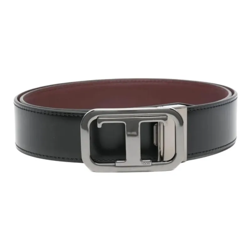 TOD'S Logo buckle Belt-0