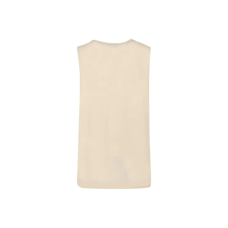 Fabiana Filippi Sable' Filo Diamante V Neck Top-1