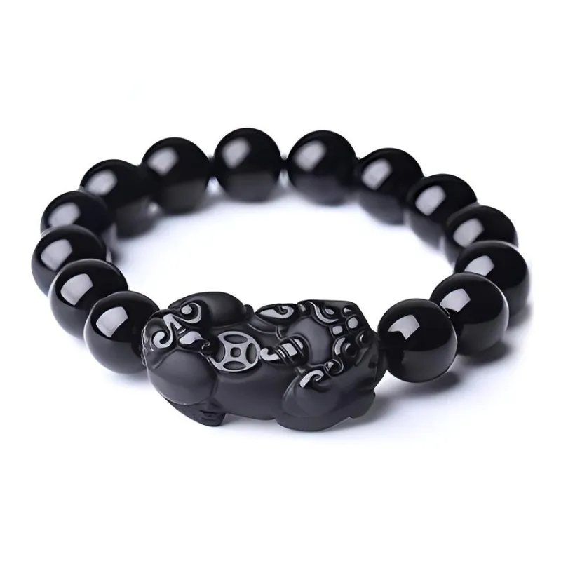 SUNFEEL Obsidian Jade Bracelets Unisex-6