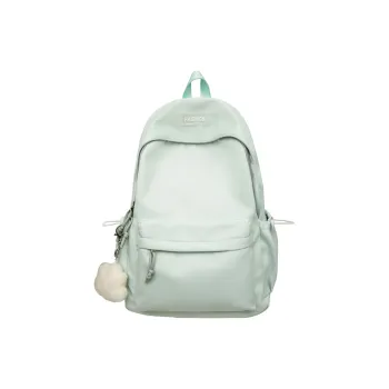 LUVISTRUE Nylon Backpack Unisex Mint Green/Black/Lotus Color/Lemon/Lake Blue