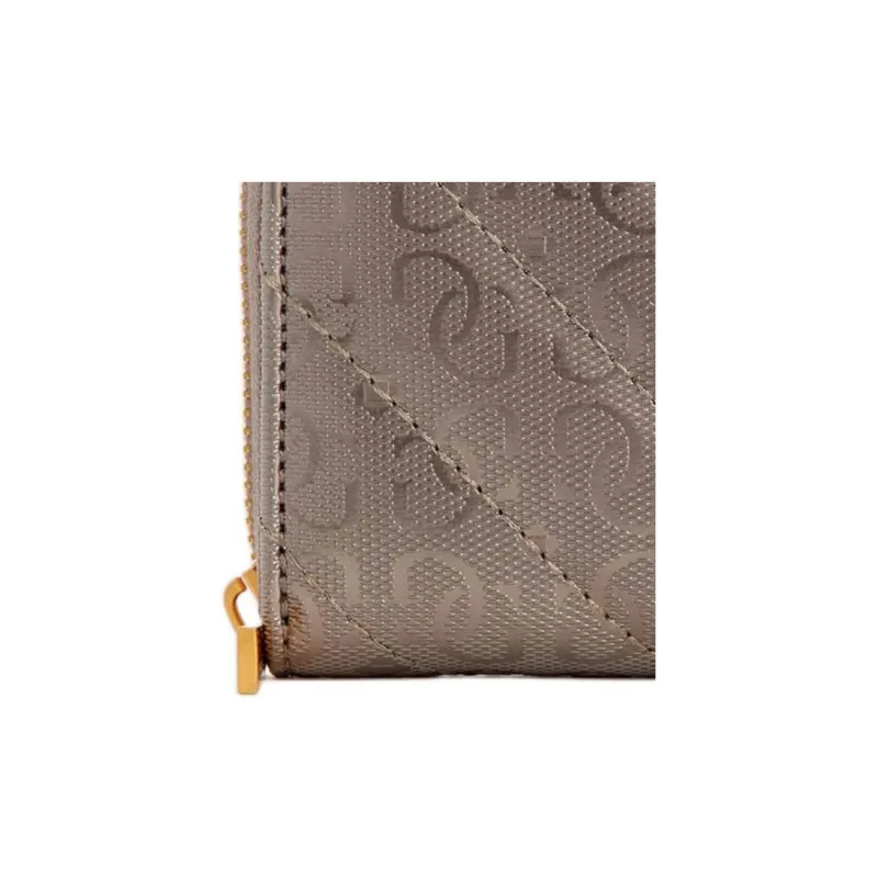 GUESS Artificial Leather Wallet Medium Size Women's Metallic-4