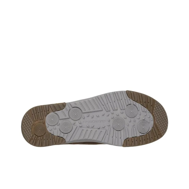 Skechers Melson Low Top Casual Shoes Men's Brown-4
