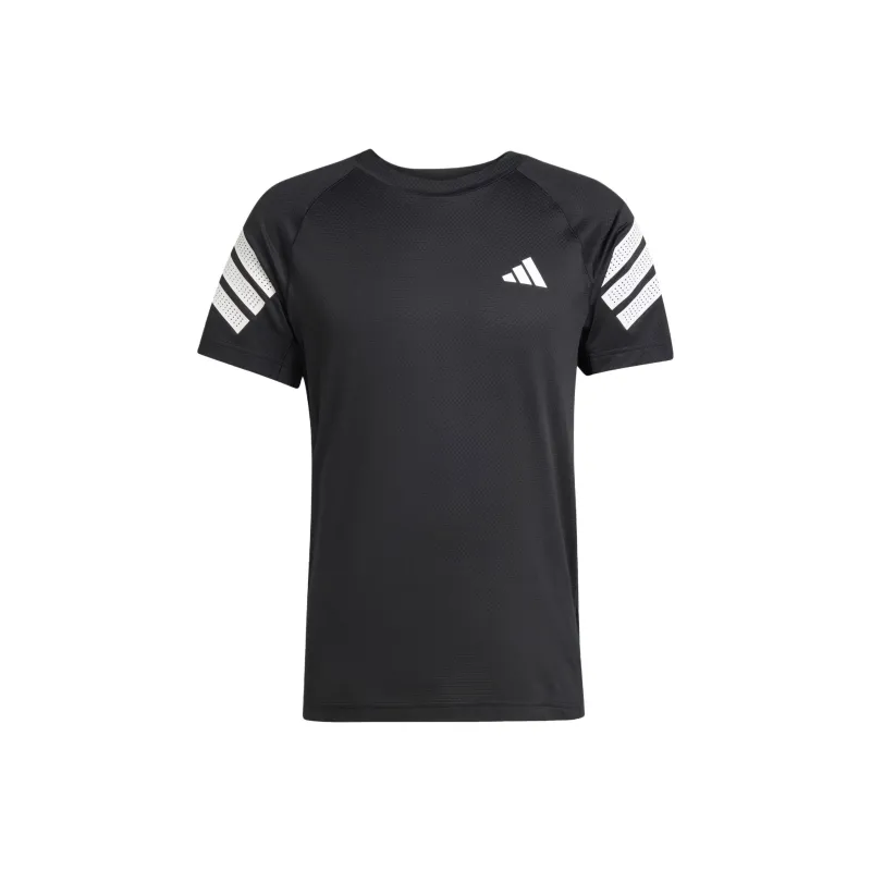 Adidas Icon3 Stripes T Shirt Men's Black/White-0