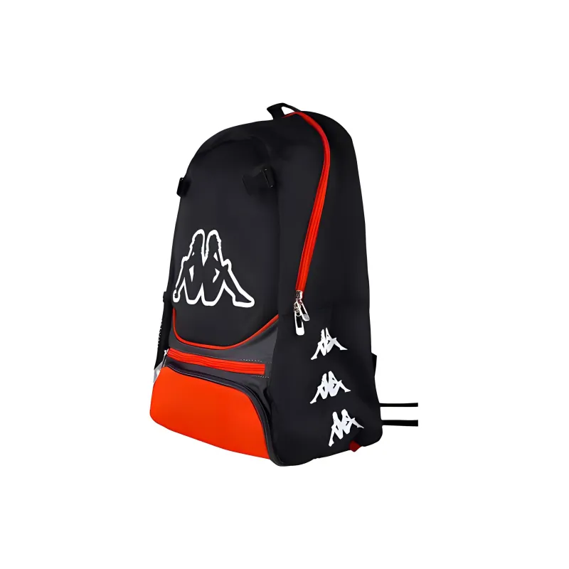 Kappa Polyester Backpack Regular Unisex Black-1
