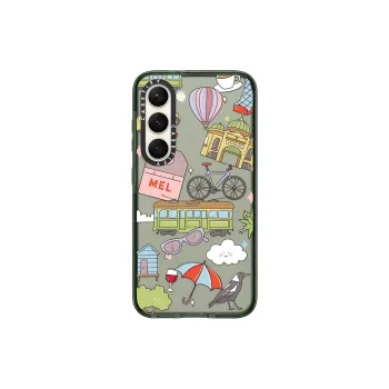 CASETIFY TPU Material Melbourne Life Phone Cases Compatibility With Samsung Galaxy S23 Trendy And Cool