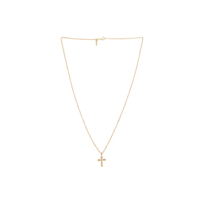 EMANUELE BICOCCHI Fleury Cross pendant Necklace-1
