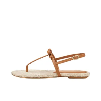 Stuart Weitzman/SW Felicity One Strap Sandals Women's Brown