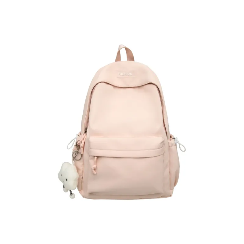 ROUNDOT Nylon Backpack Unisex Mint Green/Black/Lotus Color/Lemon/Lake Blue-8