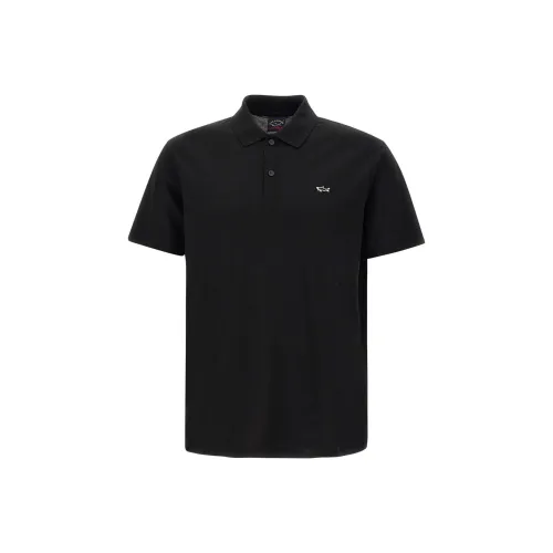 Paul & Shark Yachting Polo Shirt Men's Black