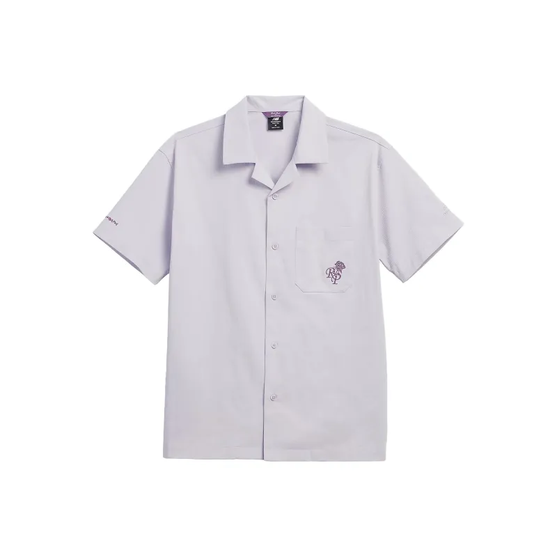 New Balance RICH PAUL Shirt Men's Gray Purple-0