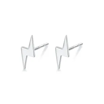 SFER S999 Fine Silver Stud Earrings Women's