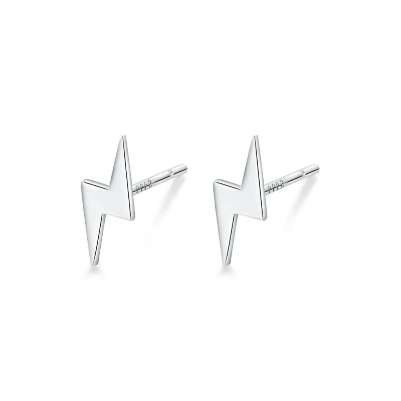 SFER S999 Fine Silver Stud Earrings Women's-0