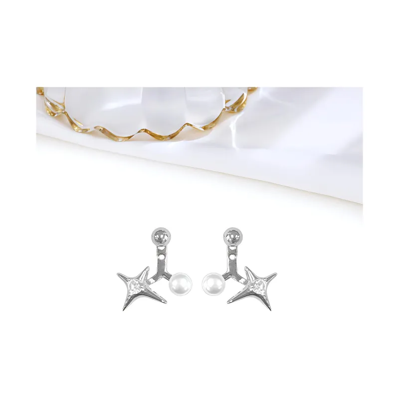 MIDNIGHT MOMENT Alloy Earrings Women's-1