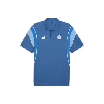 PUMA Playera Tipo Polo Para Hombre Manchester City FtblArchive