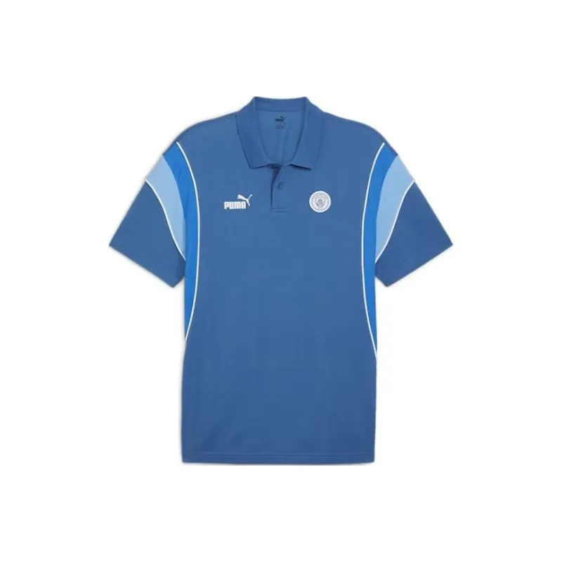 PUMA Playera Tipo Polo Para Hombre Manchester City FtblArchive-0
