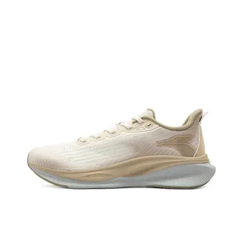 361° Magic Carpet Slip Resistant And Breathable Low Top Casual City Commute Running Shoes Men's Beige
