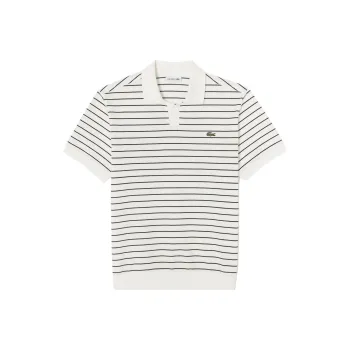 LACOSTE Polo Shirts Men White