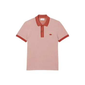 LACOSTE Polo Shirt Men's Light Red