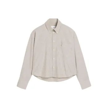 AMIPARIS Paris Ami De Coeur Striped Long Sleeved Shirt