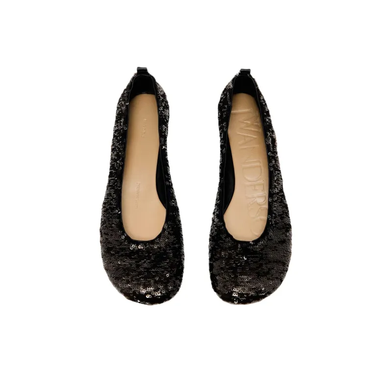 JW Anderson Casual Single Shoes Women's Black-4