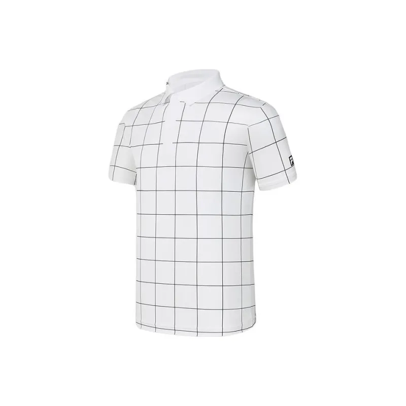 FILA Golf Series Polo Shirt Men's Jade White-0