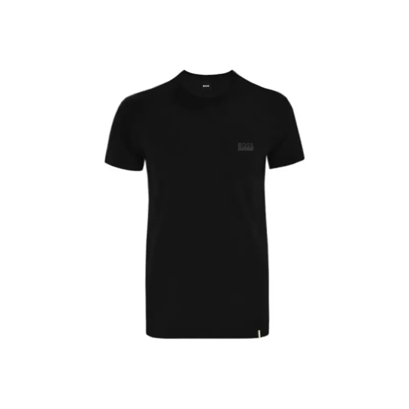 HUGO BOSS Logo embellished T shirt-3