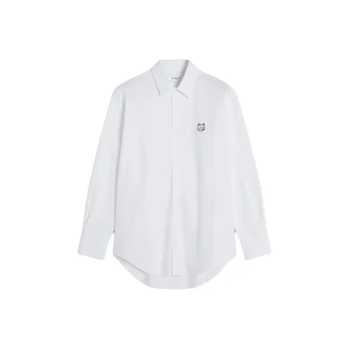 Maison Kitsune Contour Fox Head Skate Shirt