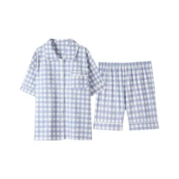 FENTENGCARE Pajama Set Women's Dodger Blue
