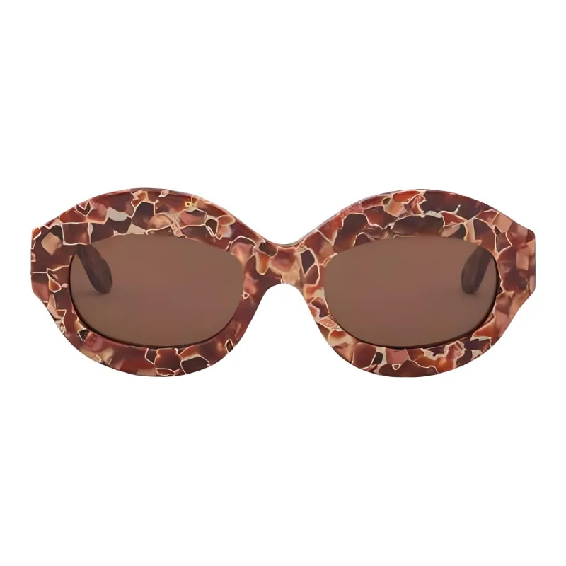 MARNI Lava Ik Kil Cenote Oval frame Sunglasses-1