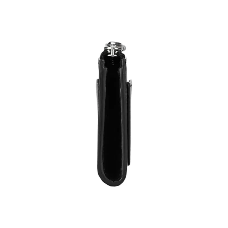 MONTBLANC Meisterstuck Leather Business Card Holder Coin Purse Men's Black-2