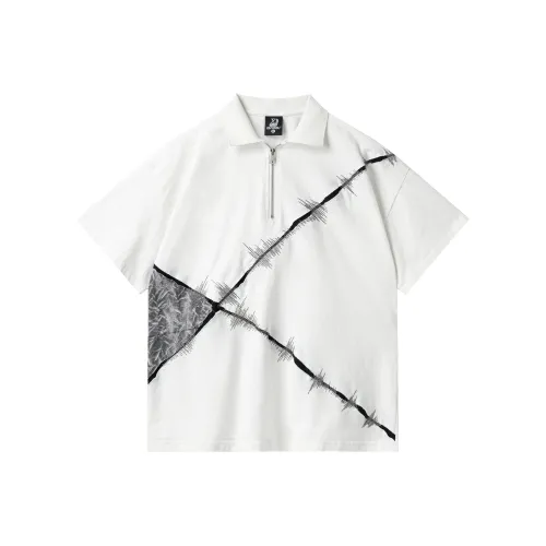XINYINSU 24SS Polo Shirt Unisex White