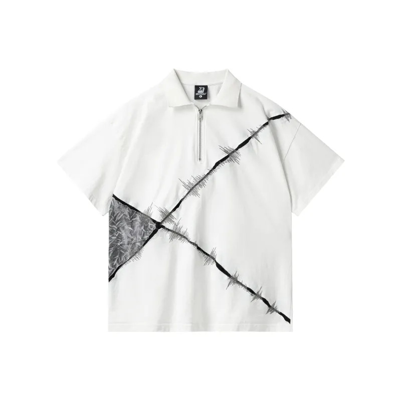 XINYINSU 24SS Polo Shirt Unisex White-0