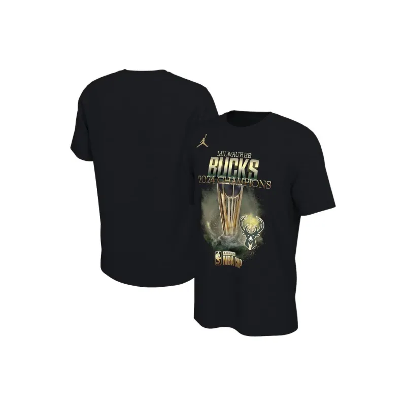 Jordan Milwaukee Bucks Men's Jordan Nba T Shirt-2