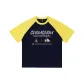 Navy Blue & Yellow