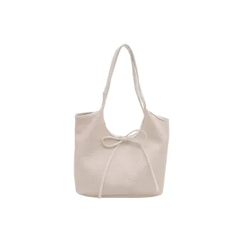 FCTOSSR PU Basket Bag Shoulder Bag Women's White/Black/Red/Coffee