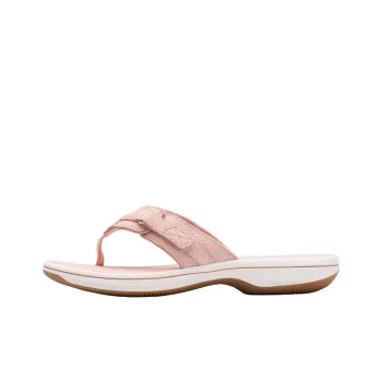 Clarks Abrasion Resistant Flip Flops Women's Pink