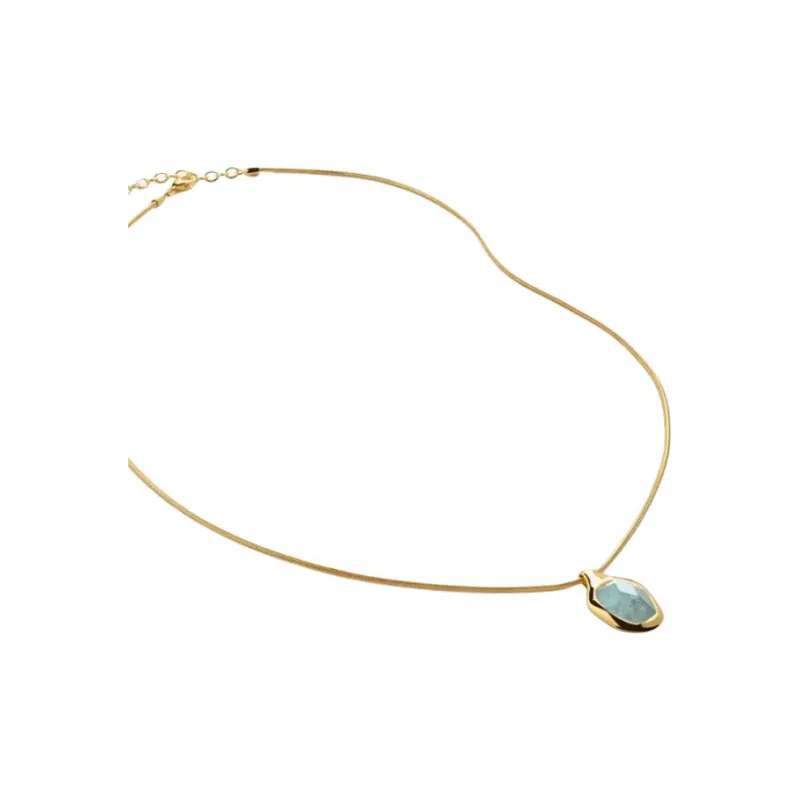 Monica Vinader Gemstone embellished Necklace-1