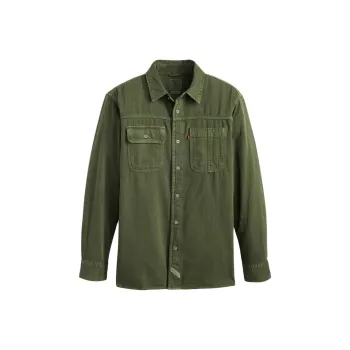 Levis Shirts Men Green