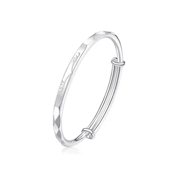 CHAOHONGJI 999 Fine Silver Bangles Women's