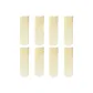 [8 Pack]8 Pairs (Milk White)