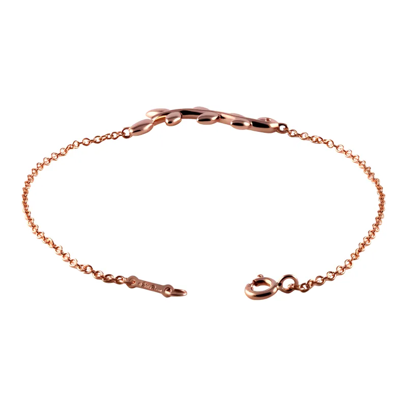 TIFFANY & CO. 18K Rose Gold Bracelets Unisex Rose Gold-1